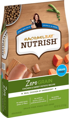 Rachael Ray Nutrish Zero Grain Natural Chicken & Sweet Potato Recipe