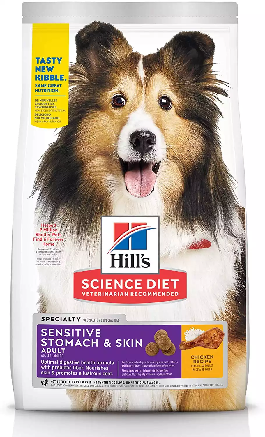 Hill's Science Diet Adult Sensitive Stomach &amp; Skin Chicken Recipe Dry Dog Food