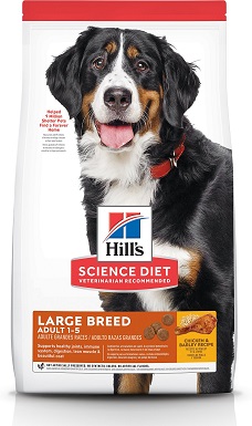 10Hill's Science Diet Adult Large Breed Chicken & Barley Recipe Dry Dog Food