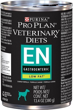10Purina Pro Plan Veterinary Diets Low Fat EN Gastroenteric Formula Canned Dog Food