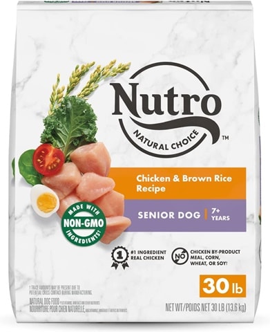 Nutro Natural Choice Senior Chicken & Brown Rice Recipe Dry Dog Food