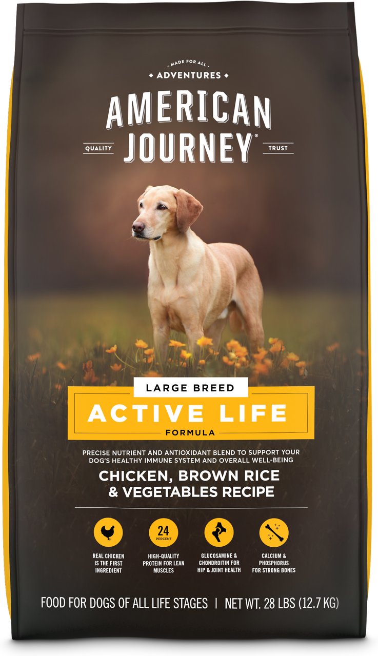 American Journey Active Life Formula Large Breed Chicken, Brown Rice & Vegetables Recipe Dry Dog Food 12.7kg - VETPLANET NIGERIA ONLINE SHOP