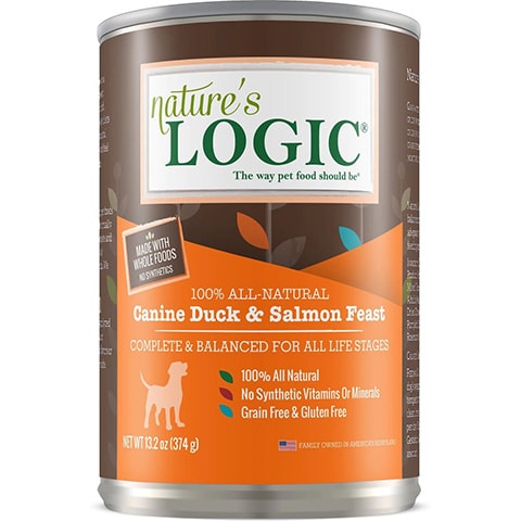 Nature's Logic Canine Duck & Salmon Feast All Life Stages Grain-Free Canned Dog Food