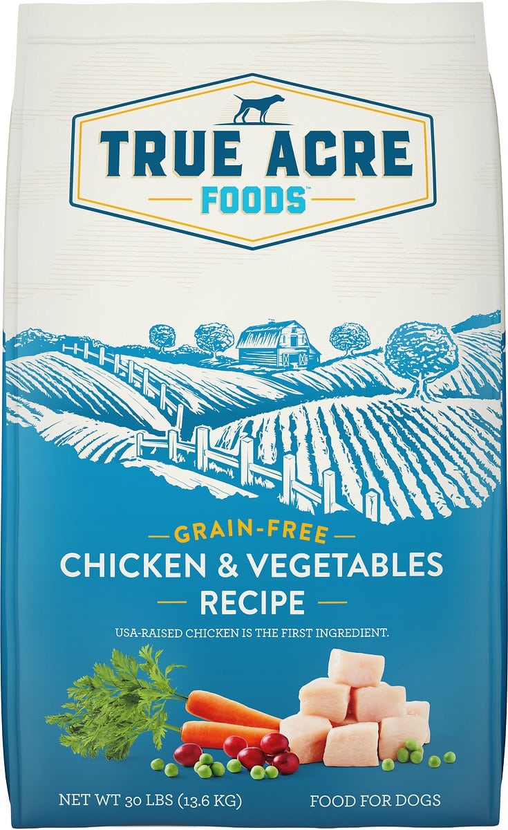True Acre Foods Grain-free Chicken & Vegetable Dry Food