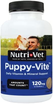 Amazon.com : Nutri-Vet Multi-Vite Chewables for Puppies | Formulated with Vitamins & Minerals to Support Balanced Diet | 60 Count : Puppy Vitamins : Pet Supplies