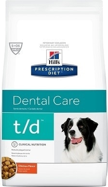 4Hill's Prescription Diet td Dental Care Chicken Flavor Dry Dog Food
