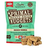 Primal Freeze Dried Dog Food Nuggets Chicken Formula, Crafted in The USA Grain Free Raw Dog Food, 14 oz