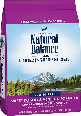 5Natural Balance L.I.D. Limited Ingredient Diets Sweet Potato & Venison Formula Grain-Free Dry Dog Food