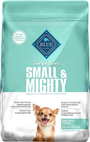 Blue Buffalo True Solutions Small & Mighty Natural Small Breed Adult Dry Dog Food, Chicken 11lb