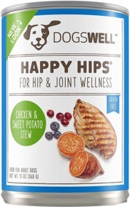 Dogswell Happy Hips Chicken & Sweet Potato Stew Recipe Grain-Free Canned Dog Food