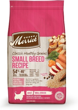 8Merrick Classic Healthy Grains Small Breed Recipe Adult Dry Dog Food
