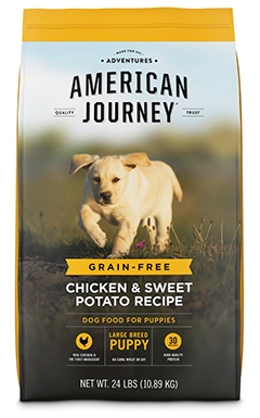 American Journey Large Breed Puppy Chicken And Sweet Potato