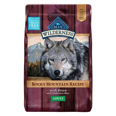 Blue 800517 Buffalo Wilderness High Protein Adult Dry Dog Food