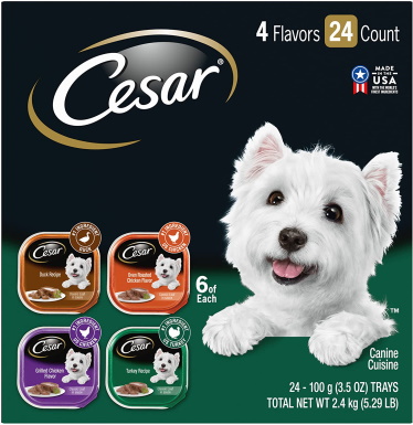 Cesar Poultry Variety Pack with Real Chicken
