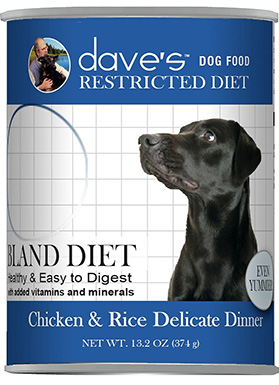 Dave’s Pet Food Bland Restricted Diet Chicken & Rice