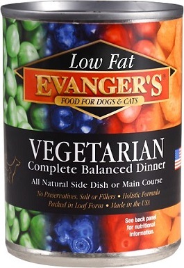 Evanger's Low Fat Vegetarian Dinner Canned