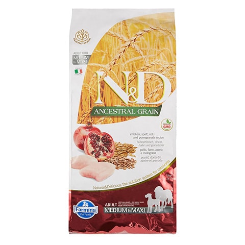 Farmina N&D Ancestral Grain Chicken And Pomegranate Dry Food