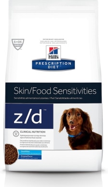 Hill's Prescription Diet zd Skin Food Sensitivities Small Bites