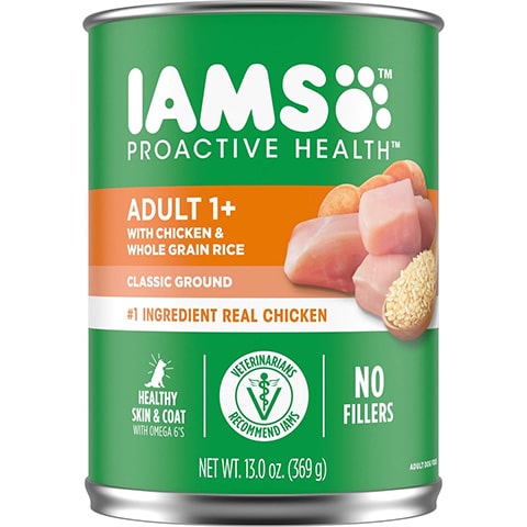 Iams ProActive Health Classic Ground with Chicken & Whole Grain Rice Adult Wet Dog Food