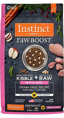 Instinct Raw Boost Small Breed Grain-Free Recipe With Real Chicken