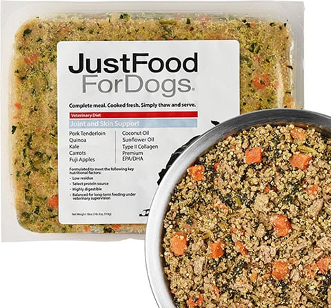 JustFoodForDogs Joint & Skin Support Recipe