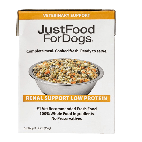 JustFoodForDogs Veterinary Diet PantryFresh Renal Support Low Protein Shelf-Stable Fresh Dog Food