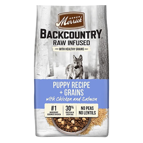 Merrick Backcountry Raw Infused Puppy Recipe + Grains