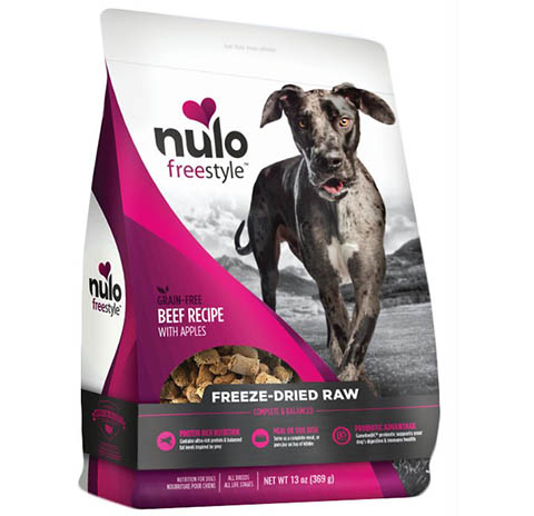 Nulo Freestyle Beef Recipe With Apples Grain-Free Freeze-Dried Raw Dog Food
