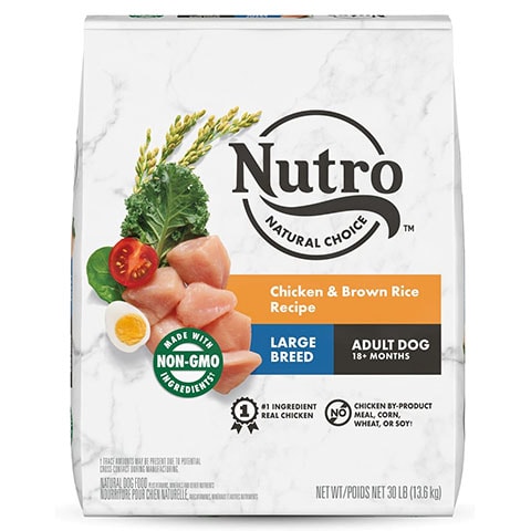 Nutro Natural Choice Large Breed Chicken & Brown Rice Dry Dog Food