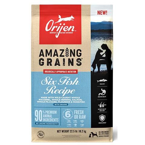 Orijen Amazing Grains Six Fish Recipe
