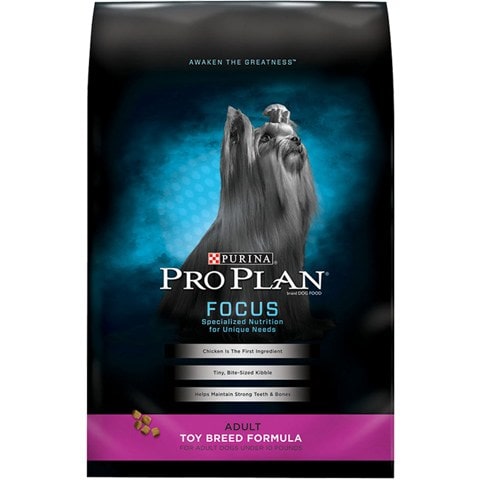 Purina Pro Plan Focus Adult Toy Breed Formula Dry Dog Food