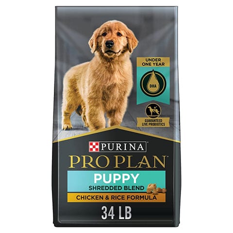 Purina Pro Plan Puppy Shredded Blend Chicken and Rice