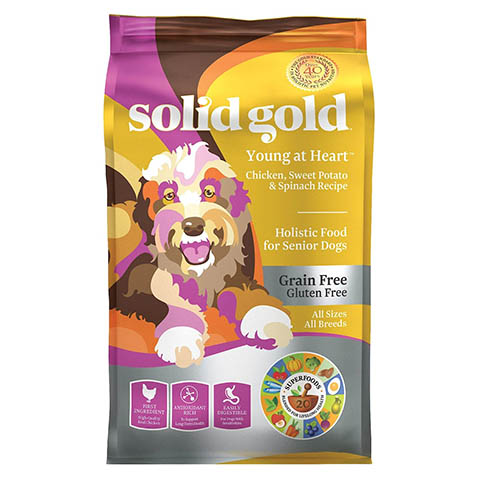 Solid Gold Young at Heart Grain-Free Senior Dog Food