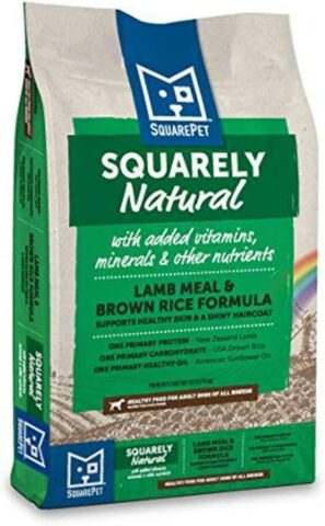 SquarePet Squarely Natural Lamb Meal & Brown Rice Formula Dry Dog Food