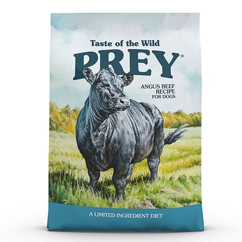Taste of the Wild PREY Angus Beef Recipe Limited Ingredient Recipe Dry Dog Food