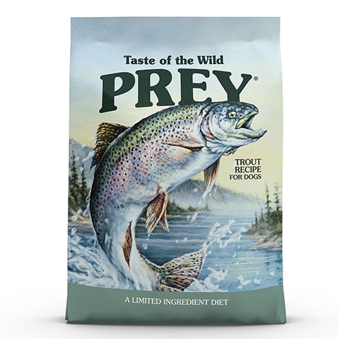 Taste of the Wild PREY Trout Formula Limited Ingredient Recipe Dry Dog Food