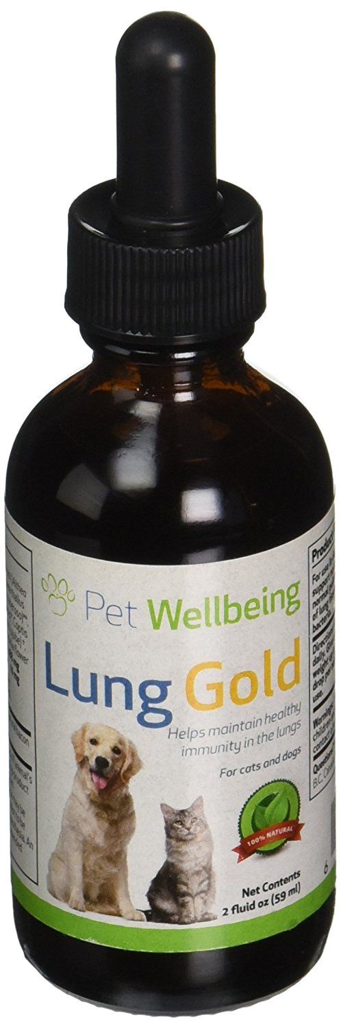 Pet Wellbeing - Lung Gold for Dogs - Natural Breathing Support for Canines | Dog health, Dog items, Pets