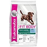 Eukanuba Fit Body Weight Control Large Breed Dry Dog Food, 15 lb