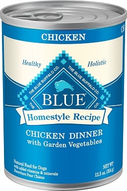 4Blue Buffalo Homestyle Recipe Chicken Dinner with Garden Vegetables & Brown Rice