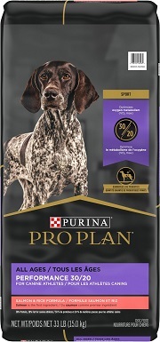 4Purina Pro Plan All Life Stages Performance 3020 Salmon & Rice Formula Dry Dog Food