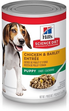 6Hill's Science Diet Puppy Chicken & Barley Entree Canned Dog Food