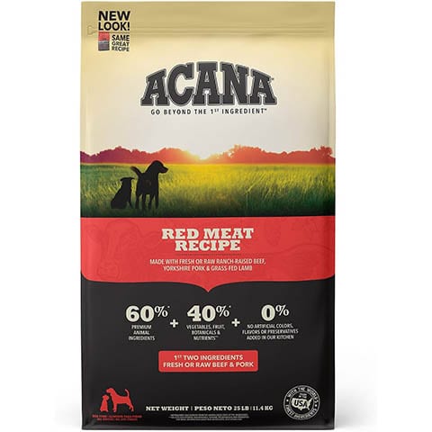 ACANA Red Meat Recipe Grain-Free Dry Dog Food