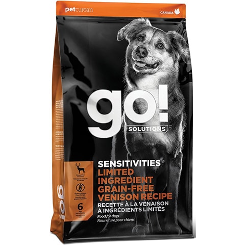 Go! SENSITIVITIES Limited Ingredient Venison Grain-Free Dry Dog Food