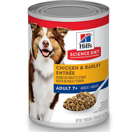 Hill’s Science Diet Adult 7+ Chicken & Barley Entrée Canned Dog Food