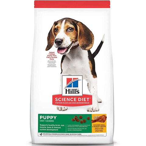 Hill’s Science Diet Puppy Chicken Meal and Barley Dry Dog Food