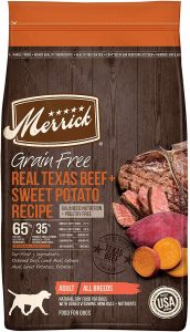 Merrick Grain Free Real Texas Beef & Sweet Potato Recipe Dry Dog Food