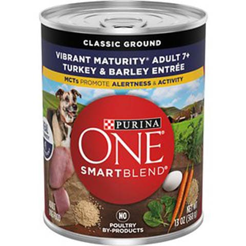 Purina ONE SmartBlend Classic Ground Turkey & Barley Entrée Adult Wet Dog Food