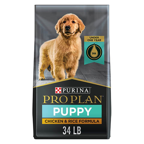 Purina Pro Plan High Protein Chicken & Rice Formula Dry Puppy Food