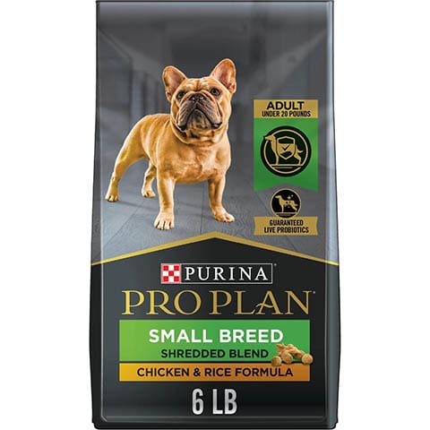Purina Pro Plan Shredded Blend Small Breed Chicken & Rice