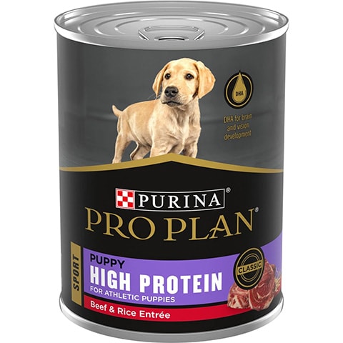 Purina Pro Plan Sport High Protein Food Beef & Rice Wet Dog Food